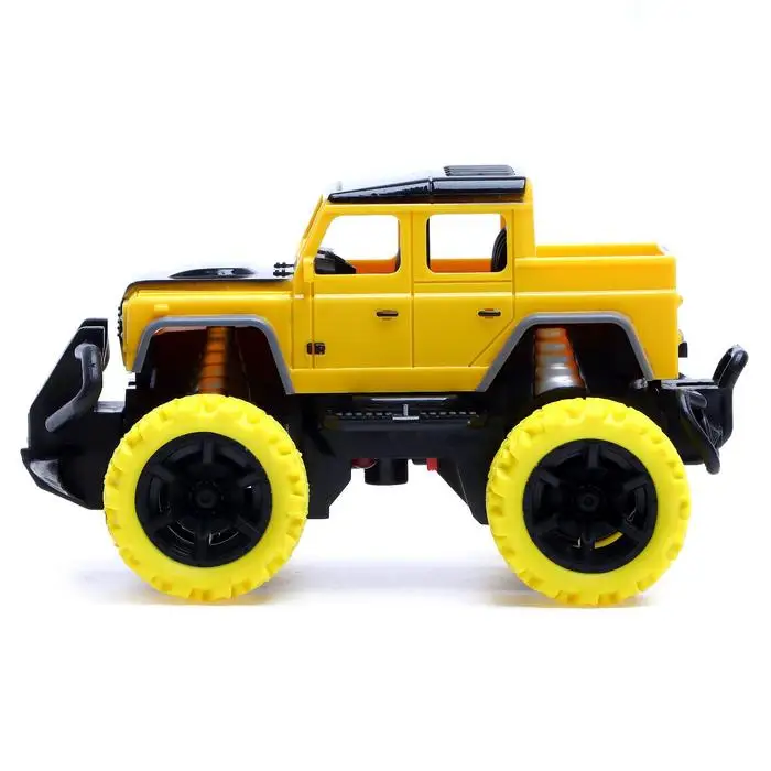 Jeep radio-controlled &quotpickup" powered by batteries color yellow | Игрушки и хобби