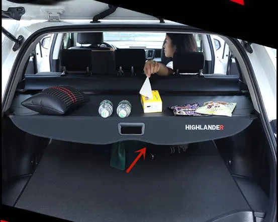 

For Toyota HIGHLANDER 2015-2020 Trunk Telescopic Partition baffle Luggage compartment divider protection car accessories