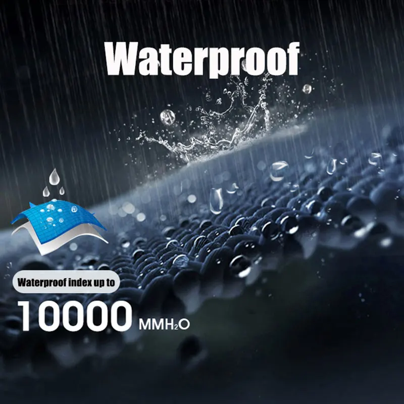 Мужская водонепроницаемая куртка с капюшоном лыжная для кемпинга рыбалки
