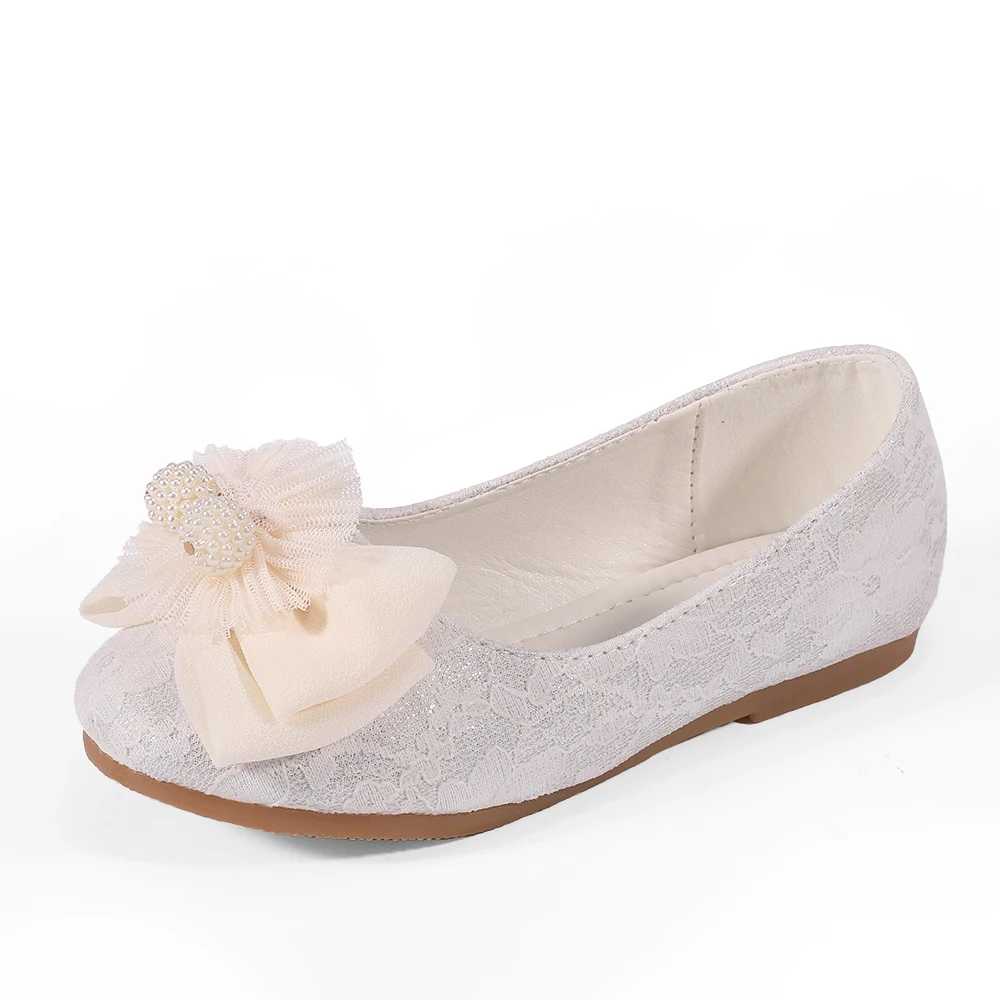 Мрлотусне®Кружевная/сетчатая обувь для девочек детей 3-9 лет балерина/Цветочная с