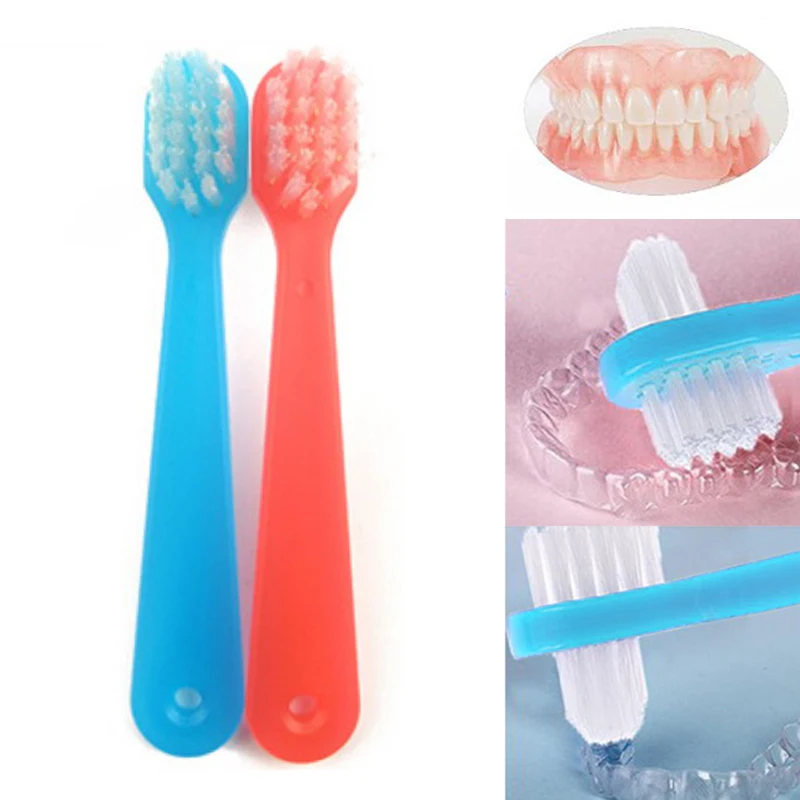 

Щетка для зубных протезов жесткие зубные щетки для зубных протезов, мягкая многослойная щетка для чистки зубных протезов