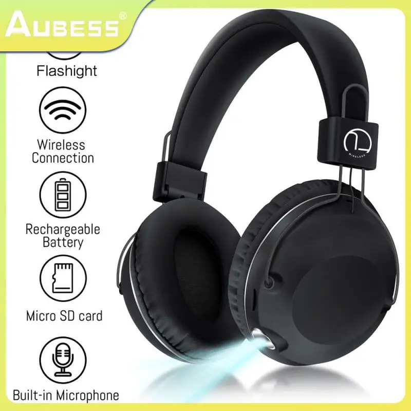 

Bass Shock Plug-in Earphones Adjustable Size New And High-quality Products Wireless Headset Compatible Version 5.3