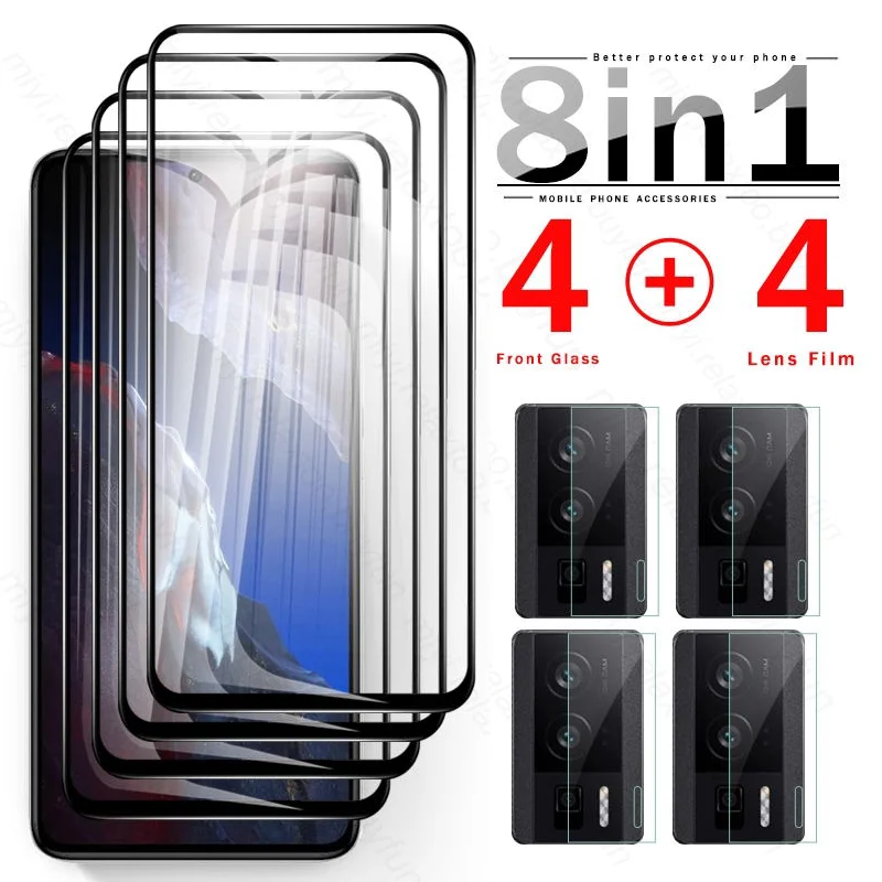 

9D Tempered Glass For Xiaomi Poco F 5 F5 Pro 5G Camera Protective Glass Pocof5pro Poko Poxo Little F5pro Screen Protector Films