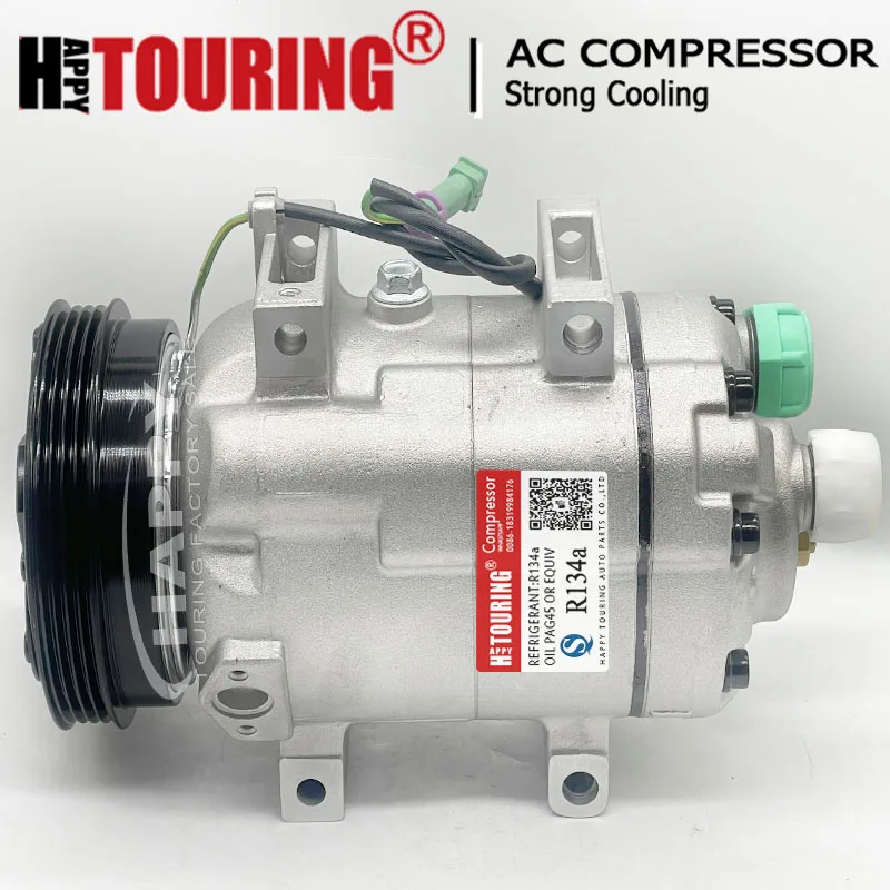 

DCW-17D AC компрессор кондиционера для AUDI A4 B5 S4 A6 C5 S6 VW Passat B5 8D0260805M 8D0260805MX 8D0260805F 8D0260805D