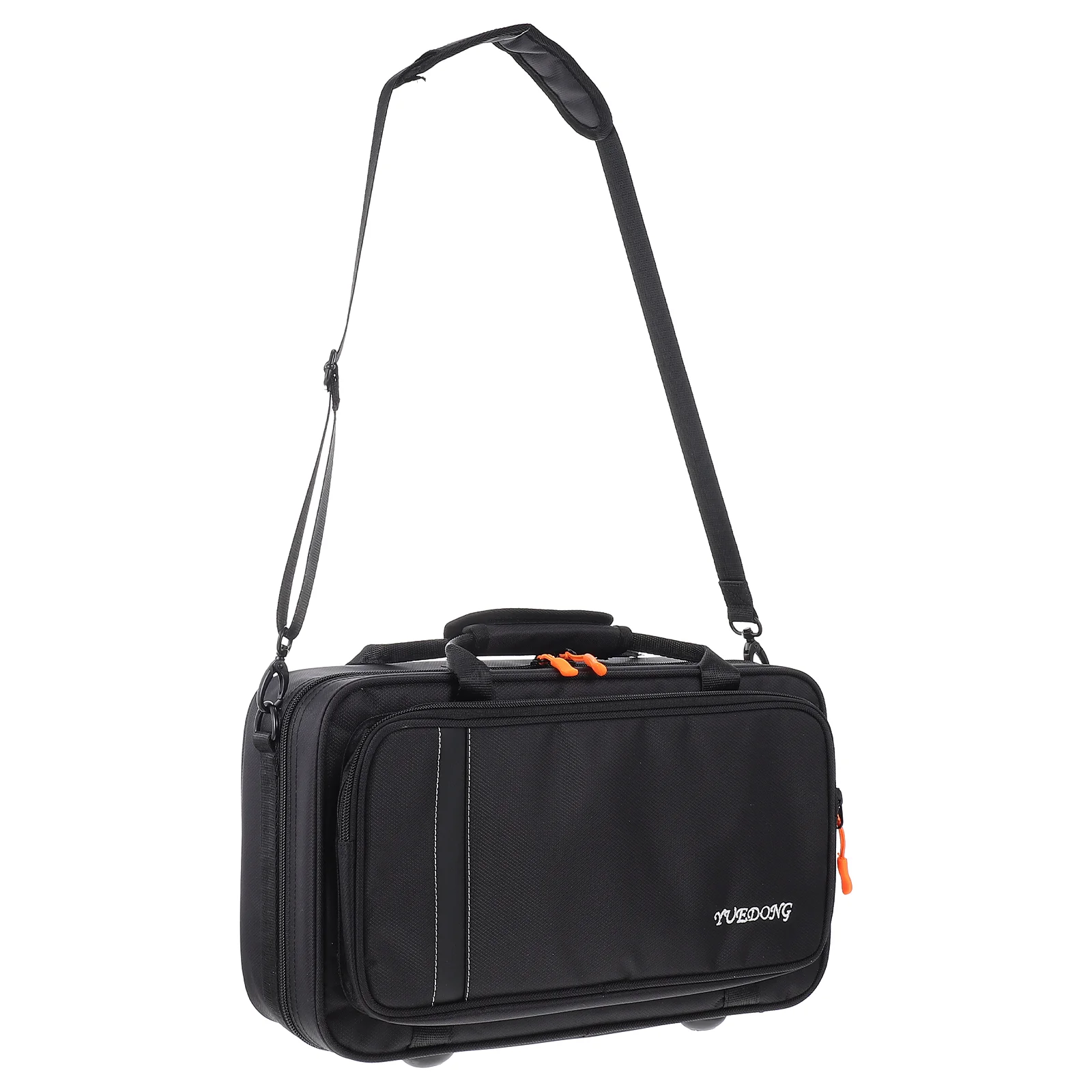 

Clarinet Box Travel Backpack Case Instrument Storage Pouch Hard Shell Padded Oxford Container Replacement Accessory Devided Bag