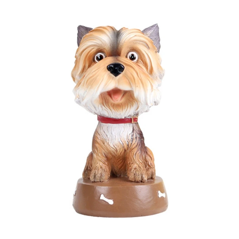 

Cute Dog Figurines Glasses Holder Resin Animal Statues Eyeglasses Display Stand