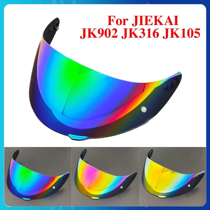 Линзы для мотоциклетного шлема JIEKAI JK902 JK316 JK105 козырек лобовое стекло очки