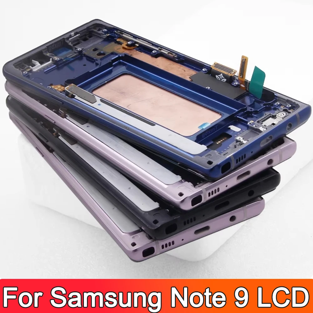 TFT-дисплей для Samsung Note 9 ЖК-дисплей сменный преобразователь сенсорного экрана N960