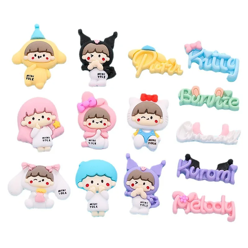 5 шт. miniso милое платье sanrio uo boy мультяшная модель для рукоделия материалы