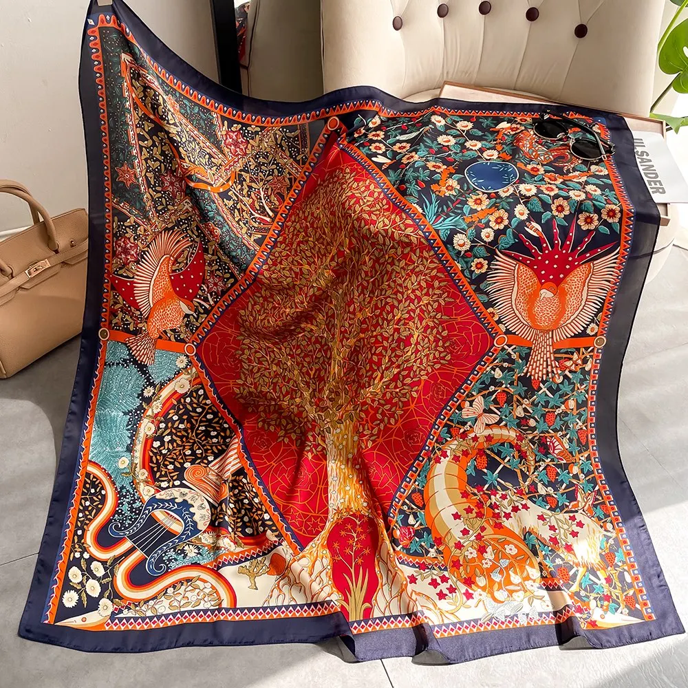 Рисунок 2 - Шелковые шарфы 110*110 см