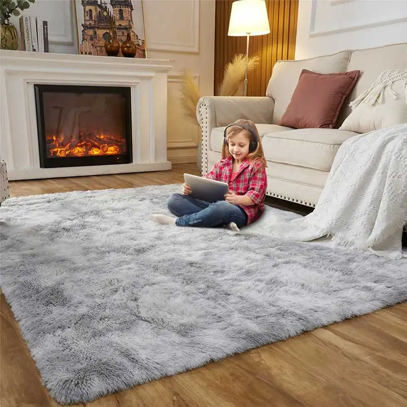 

Large Carpet Living Room Decoration Fluffy Kids Rug Bedroom Carpets Floor Soft Lounge Nursery Children's Rugs Plush Hall Carpet