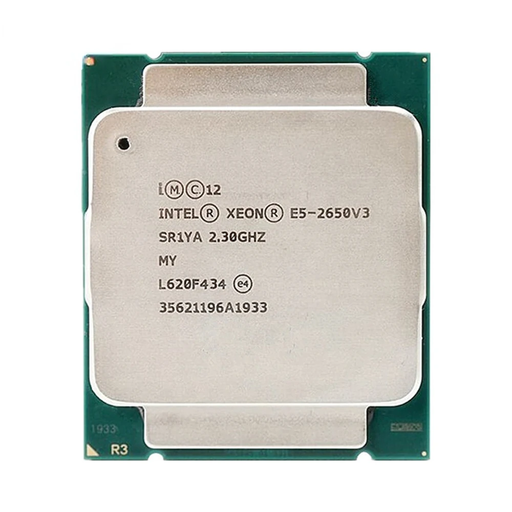 

Intel Xeon E5 2650 V3 Processor SR1YA 2.3Ghz 10 Core 105W Socket LGA 2011-3 CPU E5 2650V3 CPU