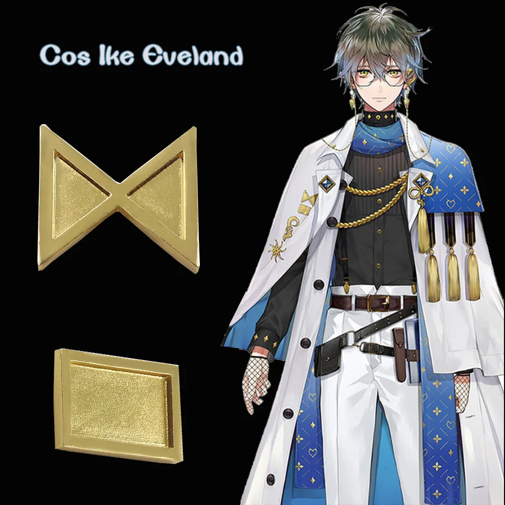 

Anime VTube Ike Eveland Cosplay Brooch Metal Pin For Women Men Coat Hat Backpack Badge Cartoon Comics Fans Jewelry Accessories