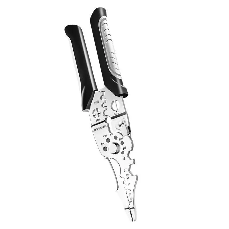 

1 шт. многофункциональные плоскогубцы для электрика, щипцы для кабеля, регулируемый автоматический инструмент для обжима проводов, ручной инструмент