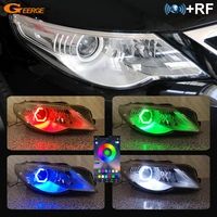 for volkswagen vw passat cc rf remote bluetooth compatible app ultra bright multi color rgb led angel eyes hex halo rings light