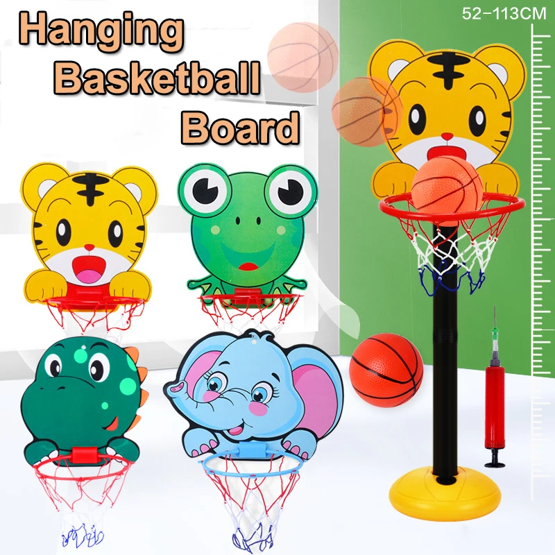 

Children Montessori Mini Basketball Hoop Indoor Garden Toys Boy Basketball Outdoor Sport Games Toys for Kids Baby Toys New