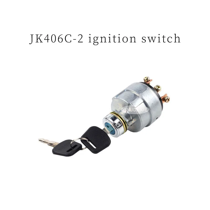 

The new forklift accessories are suitable for JK406C-2 electric door lock start ignition switch Made in China