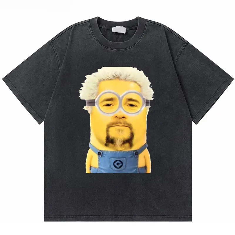 Винтажная футболка с забавным мемом Мона Лиза рэпером Kanye West Minye Memes Футболка для