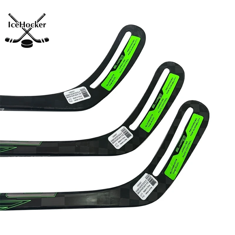 Hole Blade Ice Hockey Sticks Sling 2 Super Light 370g Blank Carbon Fiber Hockey Sticks Tape