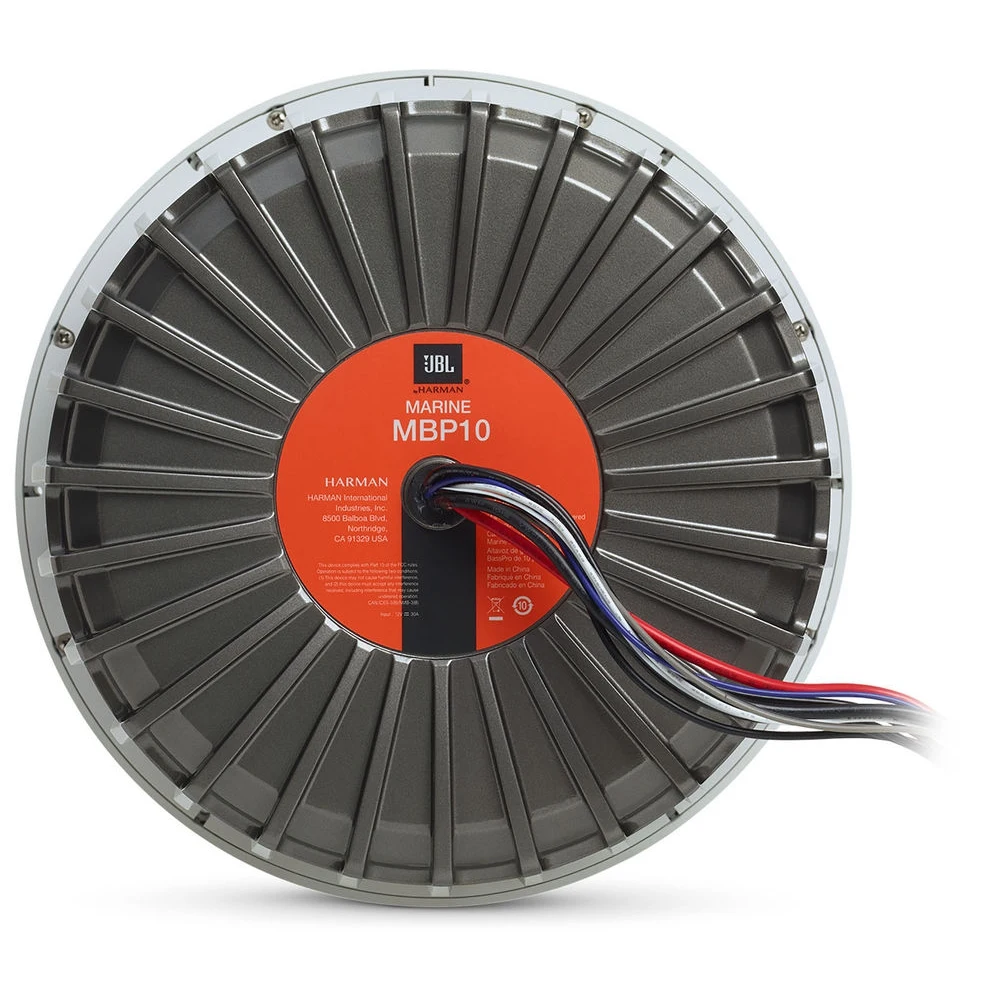 Морской активный сабвуфер JBL MBP10 10" 25 см 250 Вт |