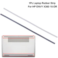 Rubber Strip Laptop Bottom Shell Cover Foot Pad For HP ENVY X360 15-DR Non-Slip Bumper Feet Strip Laptop Accessories