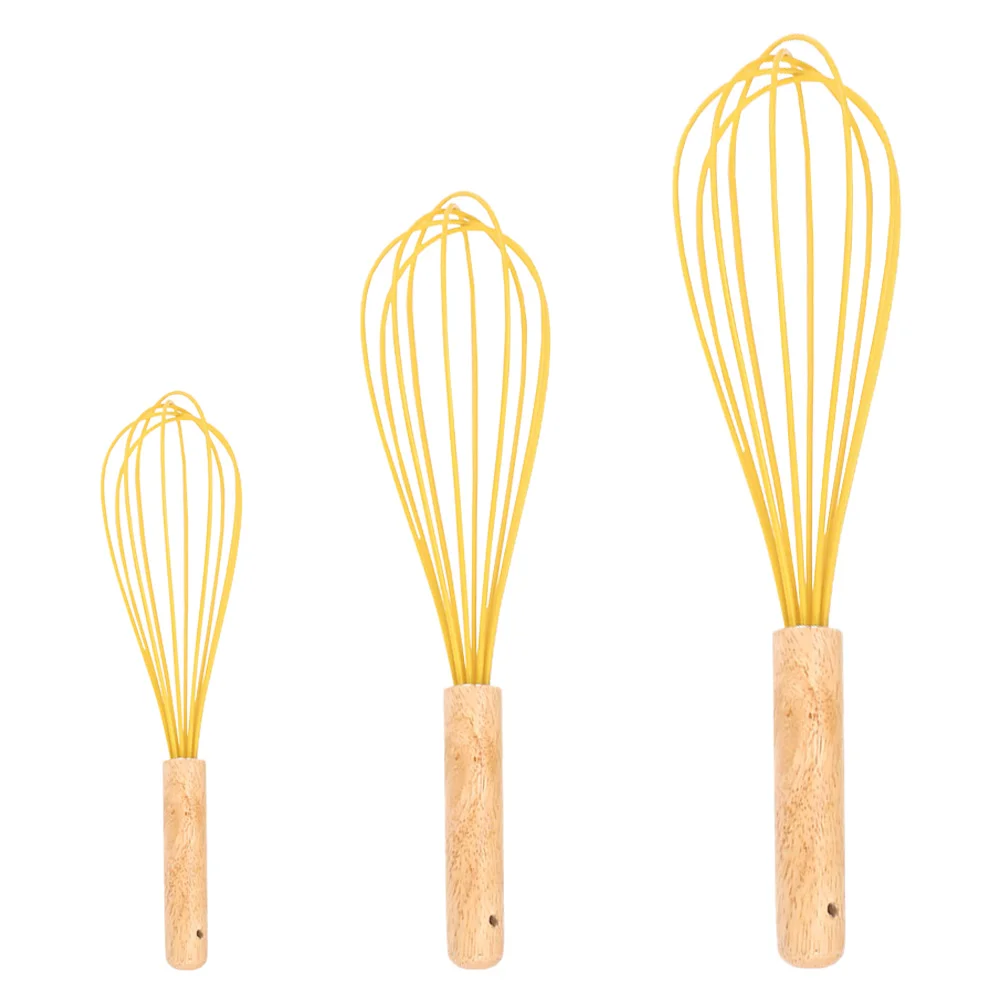 

3 Egg Whisks Balloon Whisk Mixer Tongs Serving Tongs Kitchen Whisks Epoxy Mixer