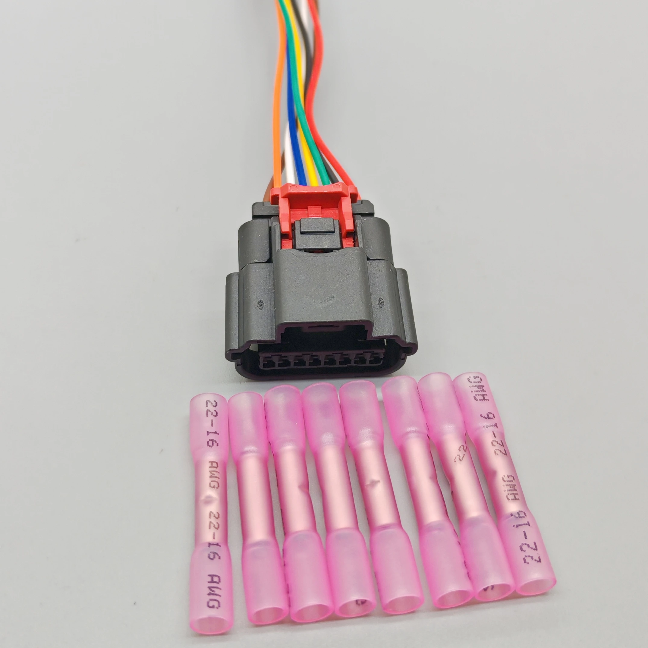 

Shhworldsea 8-контактный разъем датчика массового расхода воздуха MAF 0,6 мм ATSSPB-C08C-1AK для Chevrolet Buick Cadillac GMC OPEL