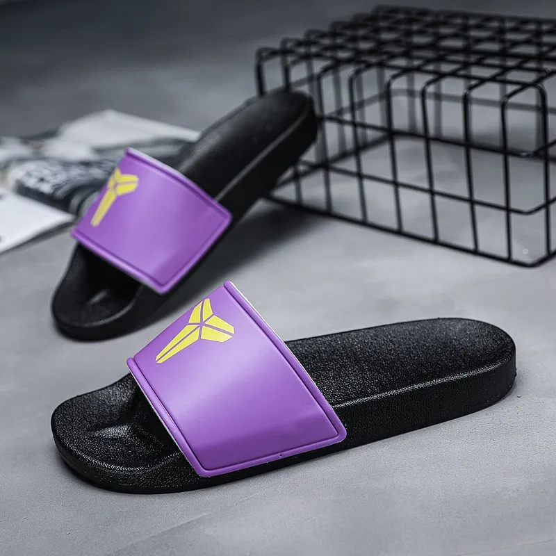 

Men Slides Breathable Fashion Summer Cool Beach Women Sandals Flip Flops Fish Mouth Men & Women Graffiti Slippers Light Non-slip