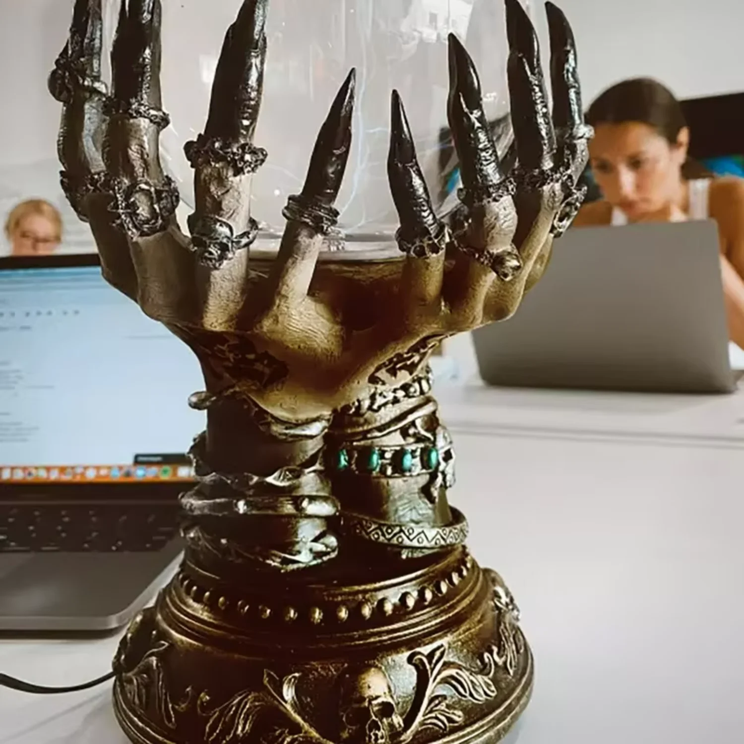 Хрустальный шар на Хэллоуин креативный светящийся роскошный небесный волшебный