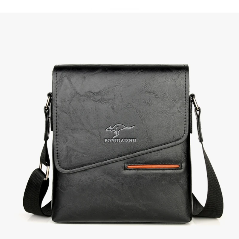 

Summer Luxury Brand Messenger Bags Men Leather Casual Crossbody Bag For Men Business Shoulder Bag Male Small Handbag bag for man