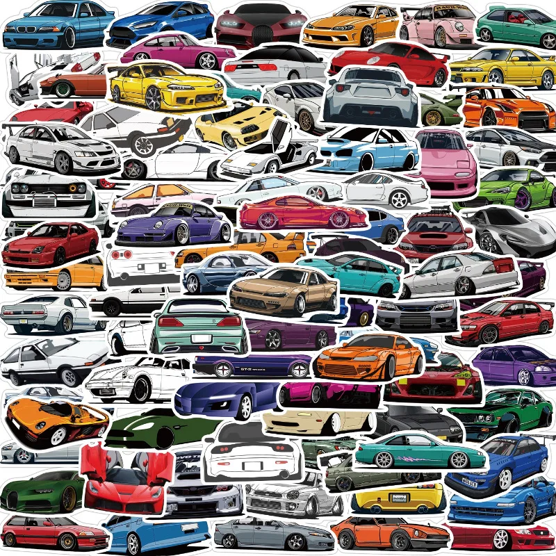 

10/30/50 шт., водонепроницаемые наклейки на мотоцикл, гитару