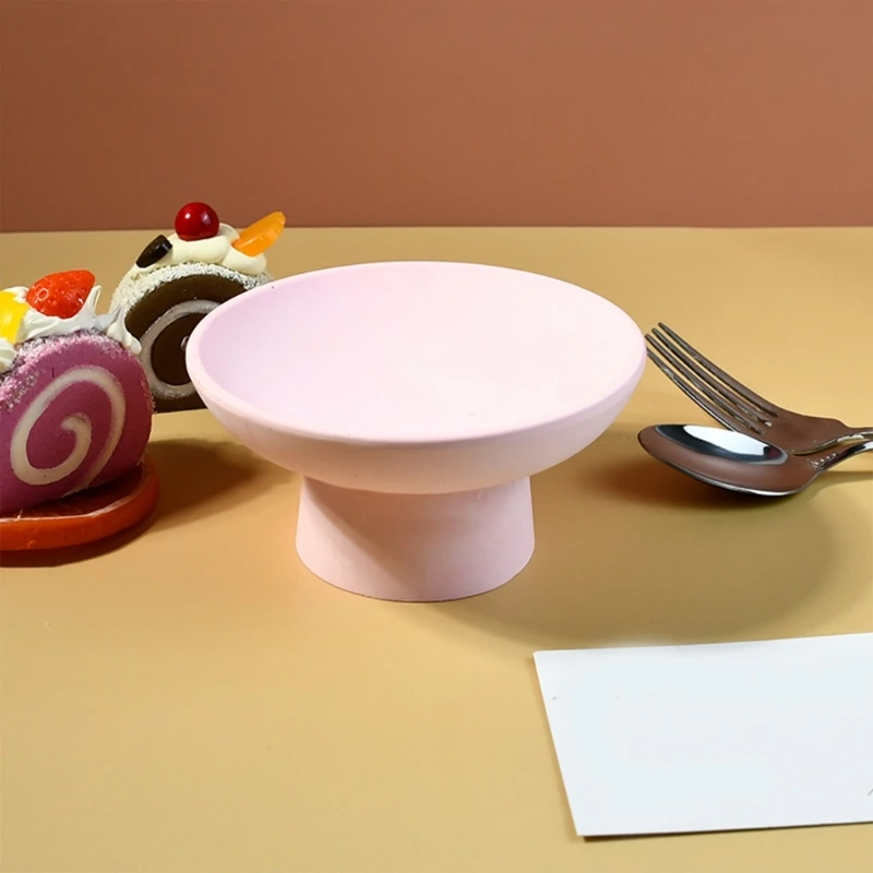 Легкая силиконовая форма для деформирования вазы с фруктами на ножках