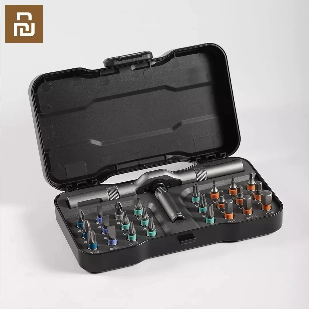 Оригинальный Многофункциональный гаечный ключ Youpin ATuMan DUKA 24 в 1 отвертка S1S2 набор