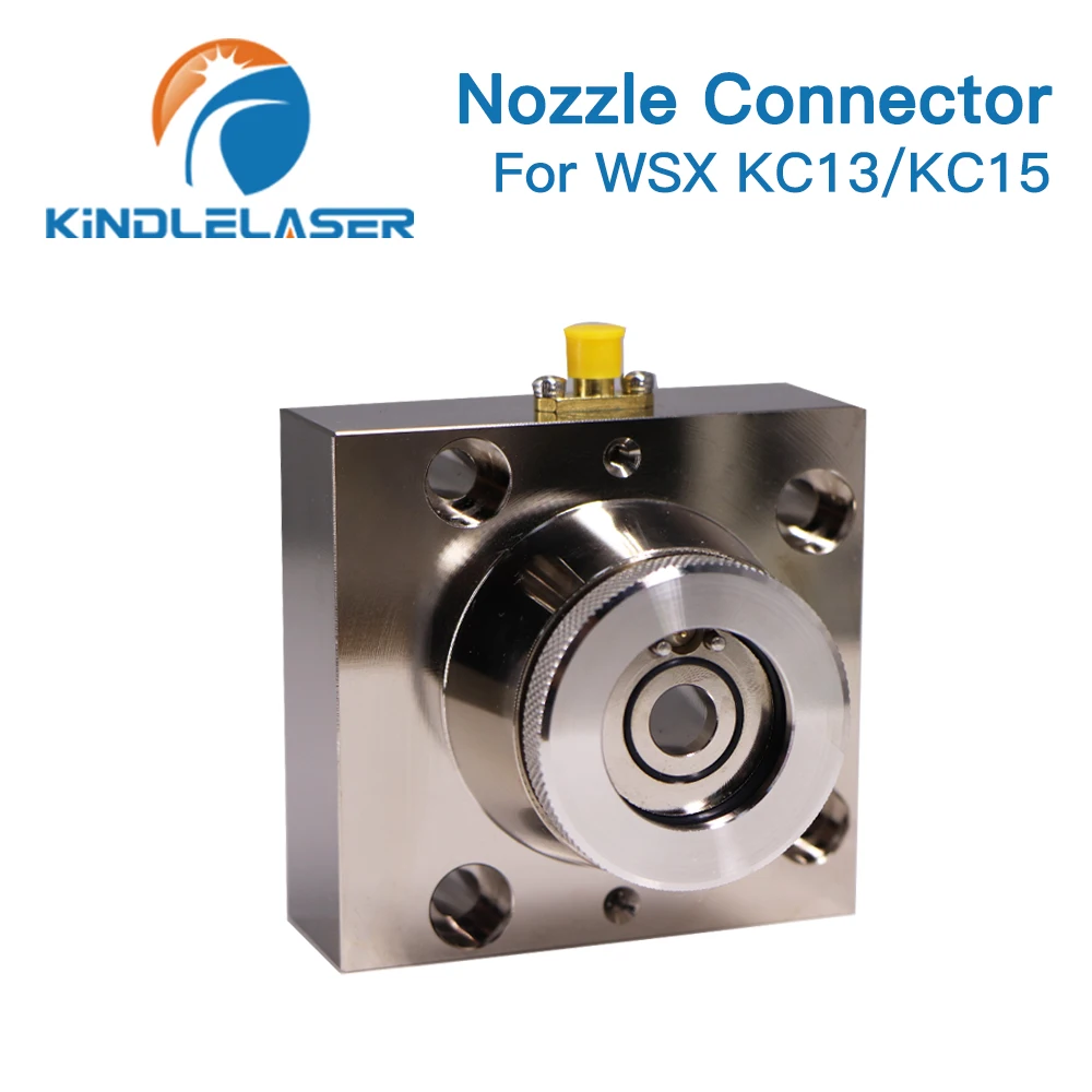 KINDLELASER 1064nm Nozzle Connector Fastener For WSX KC13 KC15 Fiber Laser Head on  Fiber Laser Metal Cutting machine
