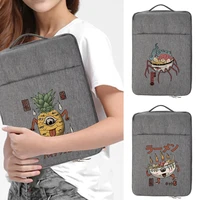 laptop sleeve bag 13 314 115 6 inch notebook handbag macbook air pro case cover cute monster series print carry laptop bag