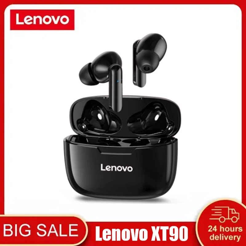

Original Lenovo XT90 TWS True Wireless Bluetooth 5.0 Earphones Touch Control Mini Earbuds Sport Handsfree Headset Headphones