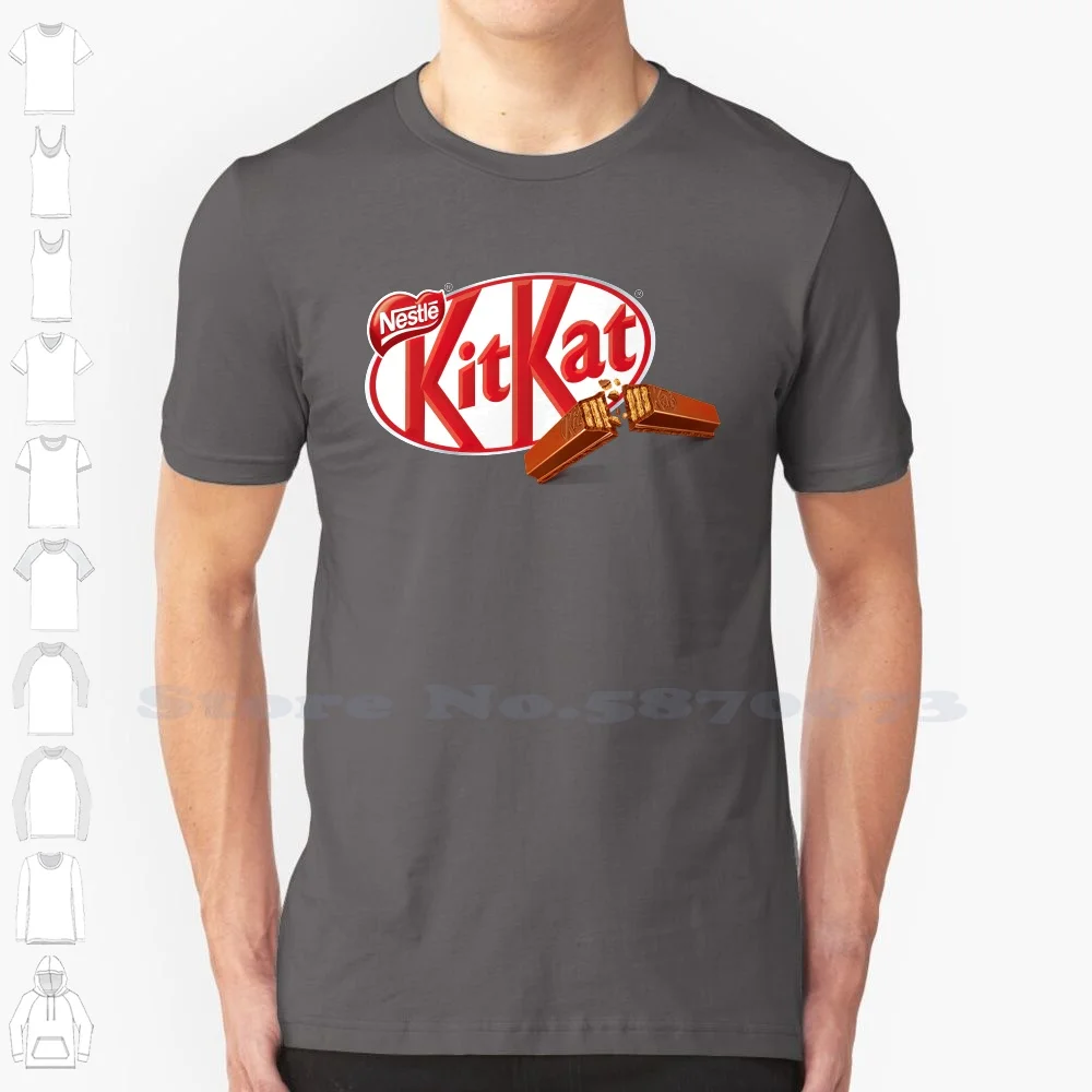 

Kit Kat Logo Brand Logo 2023 Streetwear T Shirt Top Quality Graphic Tees