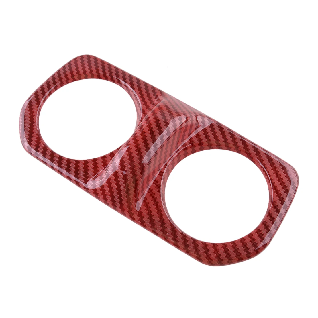 

Автомобильная задняя рамка для вентиляционного отверстия, обшивка красного цвета из углеродного волокна, подходит для Jeep Wrangler JL Gladiator JT 2022 2021 2020 2019 2018