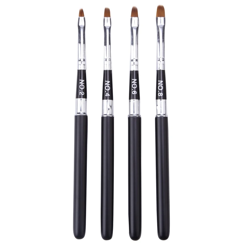 

Съемная акриловая кисть для ногтей Monja, полиэтиленовый гель для наращивания, моделирующая живопись, ручка для рисования, инструмент для ман...