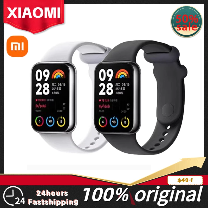 

Смарт-браслет Xiaomi Mi Band 8 Pro, 1,74 дюйма, AMOLED, GPS
