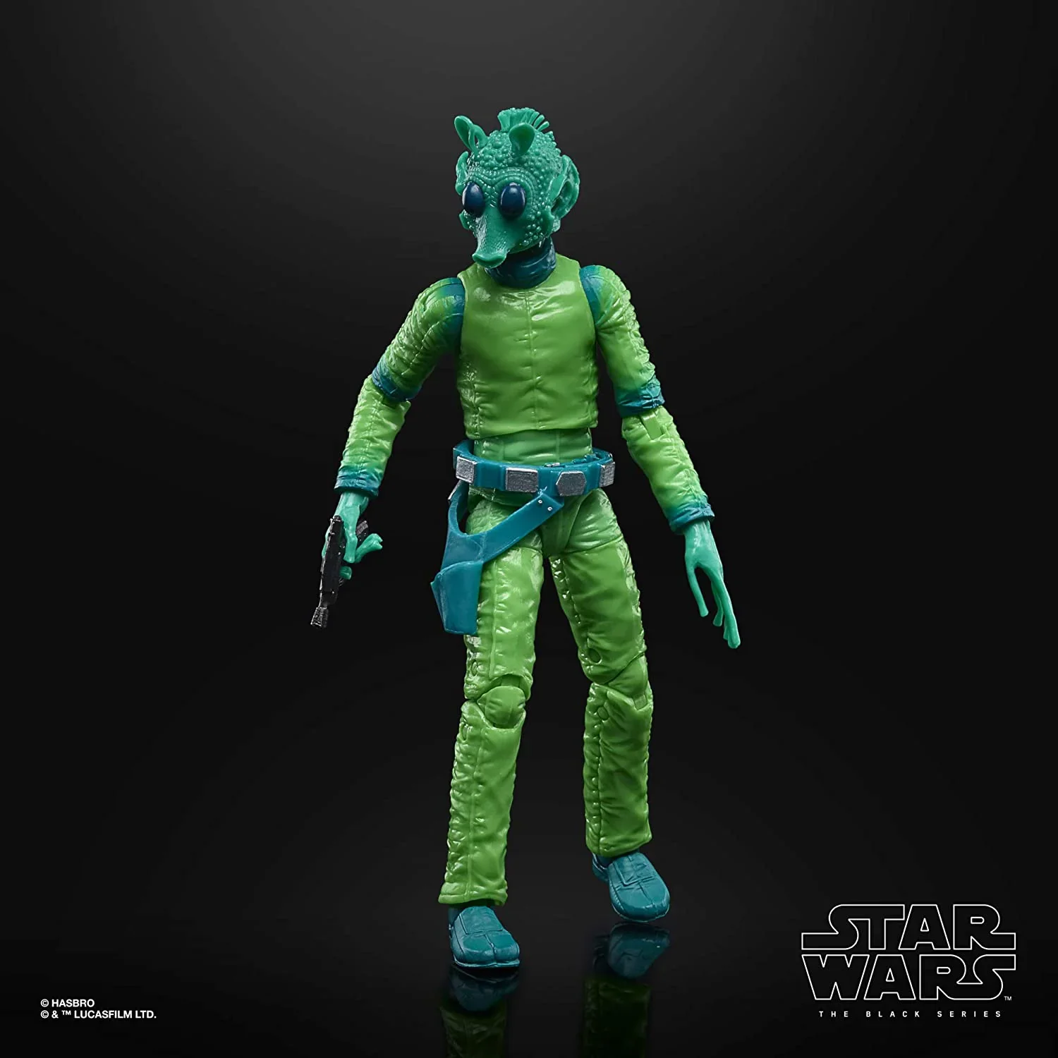 Фото Фигурка Star Wars Greedo Bounty Hunter The Black Series, 6 дюймов, к 50-летию серии №4