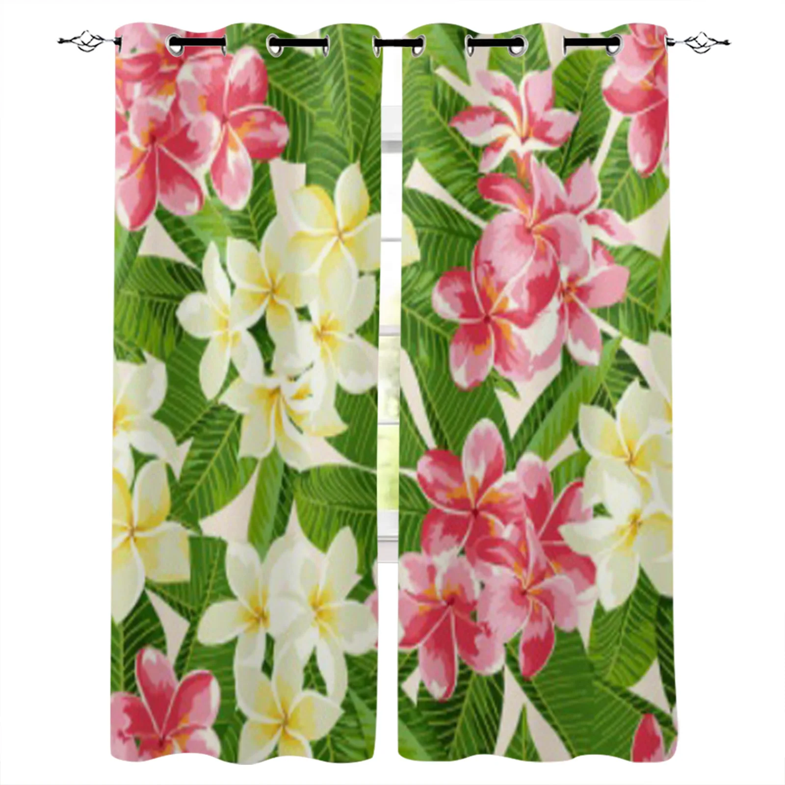 

Экзотические тропические занавески, декоративная Штора для гостиной, занавеска для окна, спальни, кухни, дома