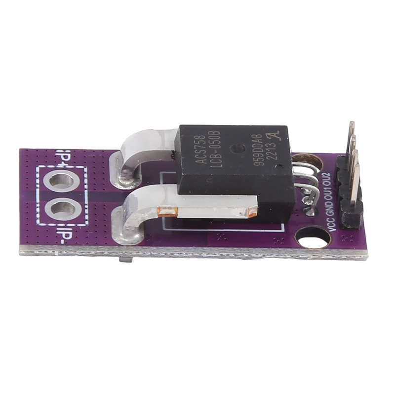 ACS758 ACS758LCB-050B Модуль тока Линейный датчик Холла PFF-T Обнаружение 3-5 В
