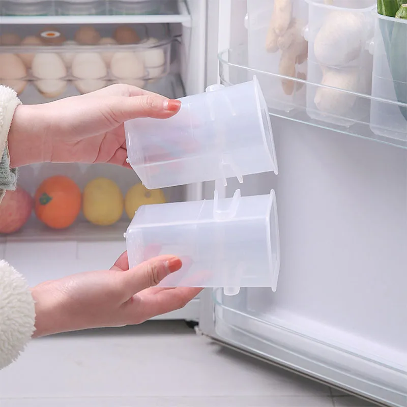 

Fridge Food Sort Storage Box Plastic Multi-use Kitchen Chopstickes Utensils Hold