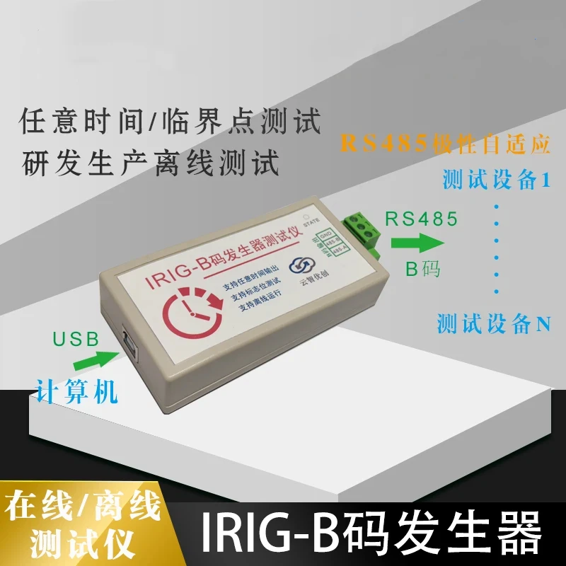 Тестер генератора кодов IRIG-B. Синхронизация кода B. Кодирование и декодирование кода B. (art.: 3920d3fe3fa6a) - 3920d3fe3fa6a