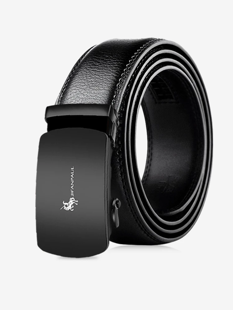 Ремень мужской с автоматической пряжкой люксовый пояс металлической