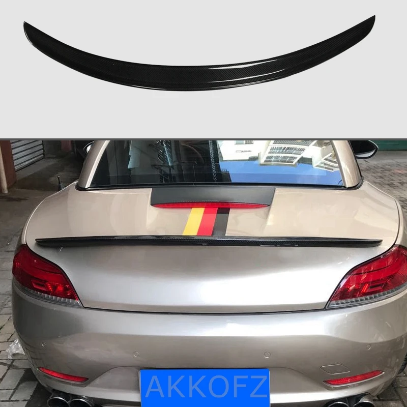 

Carbon Fiber E89 Coupe Convertible Design Spoiler Rear Trunk Wings Spoiler for Bmw Z4 2009 - 2016 3D style