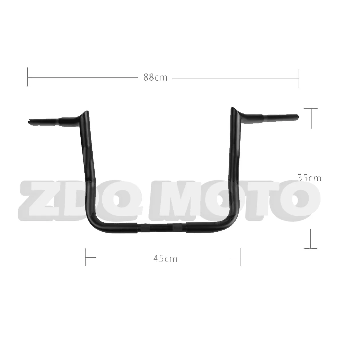 ZDQ мотоциклетный руль с рогами и риносорогом для Harley CVO TriGlide Street скользящий Electra
