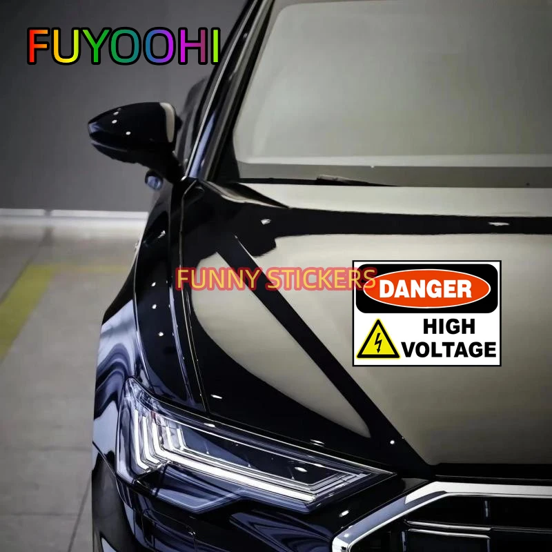 Автомобильная наклейка FUYOOHI водонепроницаемая виниловая на шлем высокой