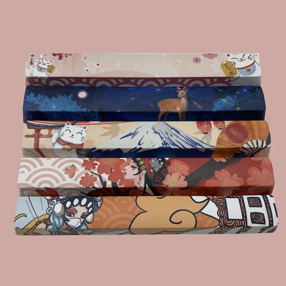 

CIY Vickki PBT Thermal Sublimation Space Key Cap Key Compatible with Pirate Ship Mechanical Keyboard Lei Snake LKBC OEM Height